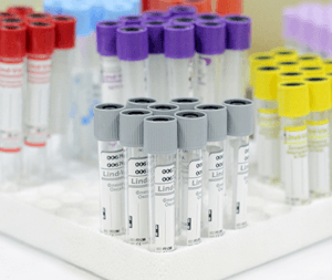 Пробирки для анализов крови по цветам