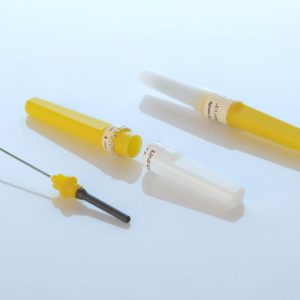 Двусторонняя игла для забора крови Lind-Vac 20G 38 мм (1 1/2″) стандартная